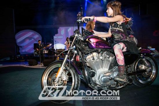 Ladies of Harley台湾哈雷女王骑士节日_重庆车