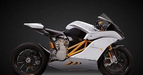 最快的电动超级摩托车 时速可达每秒67米_重庆